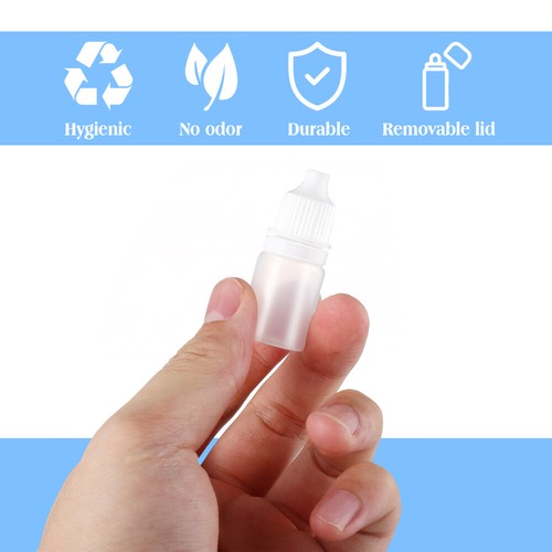 10 Pcs Bottle Squeeze Dropper 10Pcs Small Empty Bottles Liquid - Picture 9 of 12