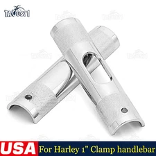 Wild One 1 to 1-1/4" 1" - 1.25" Handlebar Bars Riser Adapter Kit For Harley