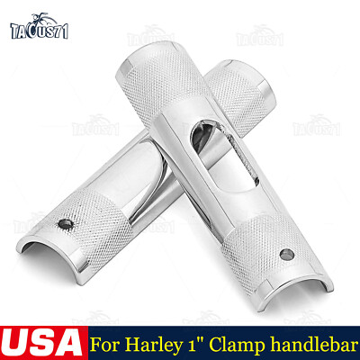 Wild One 1 to 1-1/4'' 1'' - 1.25'' Handlebar Bars Riser Adapter Kit For Harley
