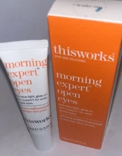 Thisworks Morning Expert Open Eyes ~ 15 ml / 0.5 oz ~ New In Box