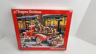 Vermont Christmas Doggone Christmas by Marcello Corti Puzzle (C210625)