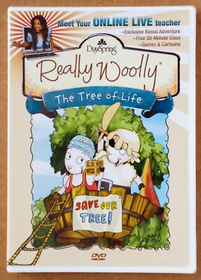 Really Woolly, The Tree of Life (DVD, 2009) Save Our Tree!, Dayspring New Sealed
