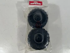 2x NEW Arrma GORGON 1/10 Monster Truck Chevron dBoots Tires & 14mm Hex ARA550113