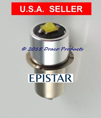 Epistar 200 LUMEN LED Bulb 1 Watt Bulb FOR 18V RIDGID Tool ...