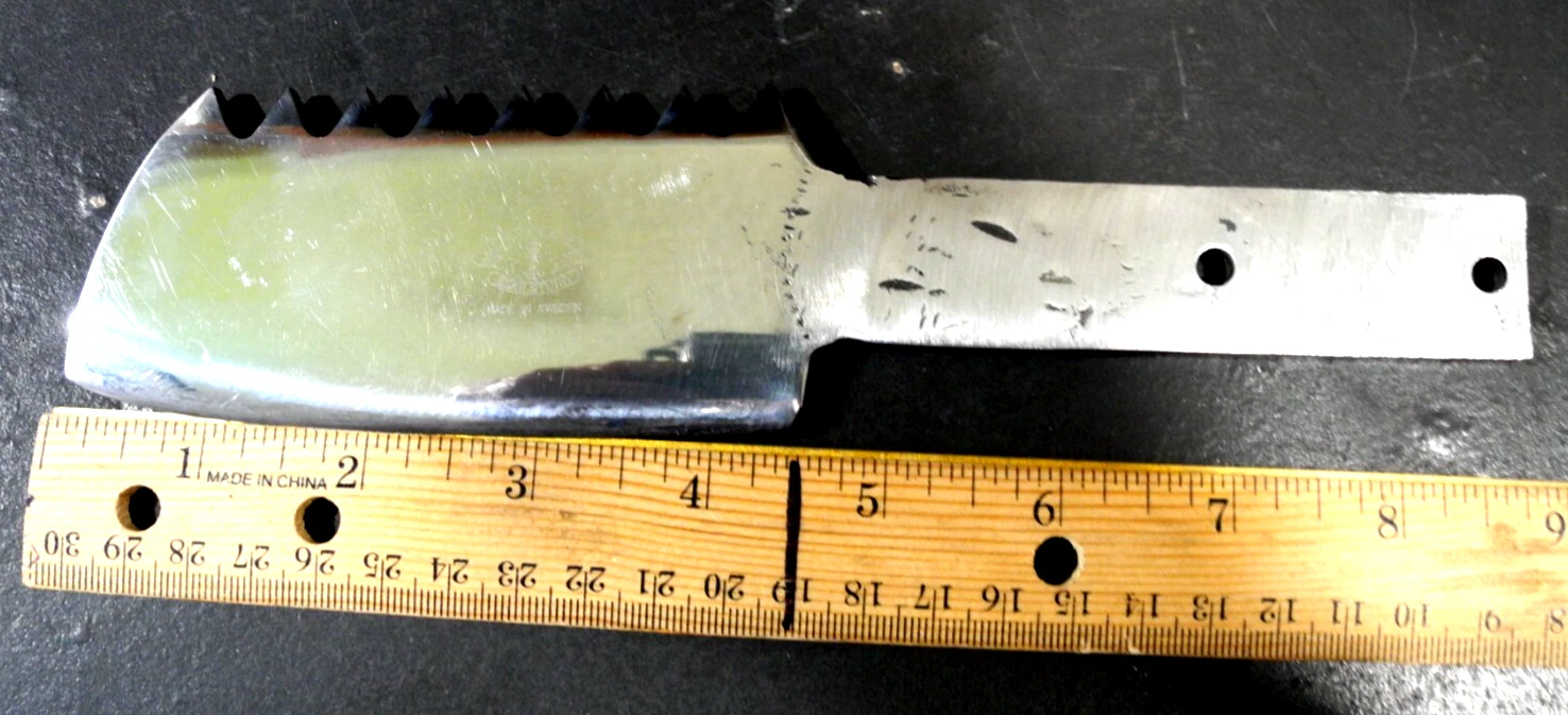 Vintage Original Swedish Eskilstuna Jernbolaget Meat Cleaver Tenderizer