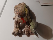 The Original TY Beanie Baby Scaly The lizard 1999 Rare-PE Pellets & Tag Errors