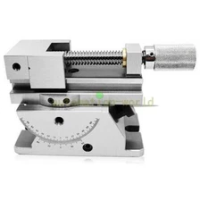 1PC 2.62Inch Universal Precision Angle Adjustable Flat Clamp Grinder Manual Vise