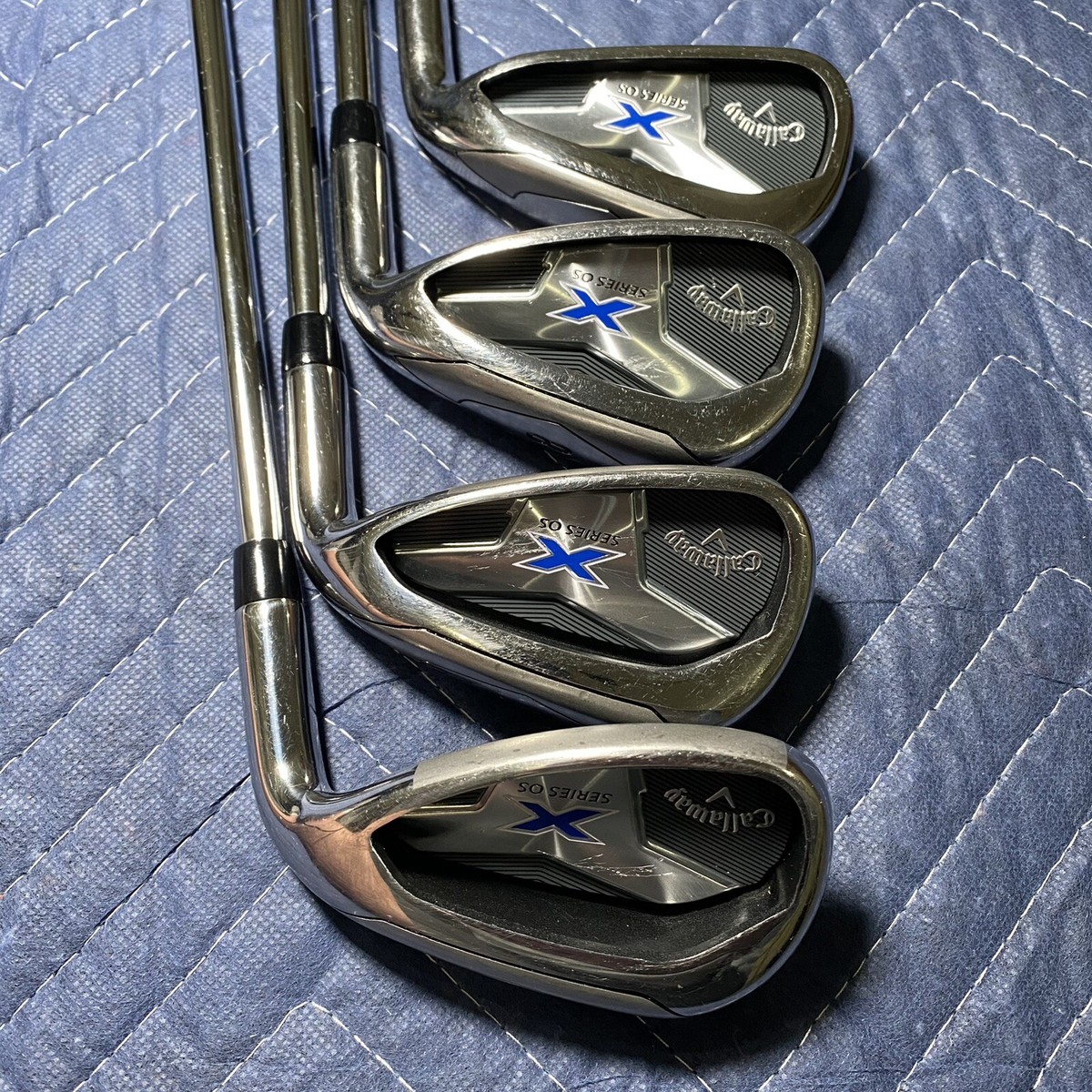 Callaway X Series Men's OS Steel Iron Set 6 8 9 A Right Hand Callaway X Series Men's OS Steel Iron Set 6 8 9 A Right Hand