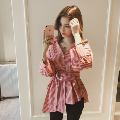 New arrival Women's best style autumn top long sleeve Blouse & Lady shirt