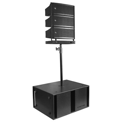 Sound Town Line Array:6.5'' Power Spk+6.5'' Passive Spk+2x12''Sub (CARPO-LA63-212S)