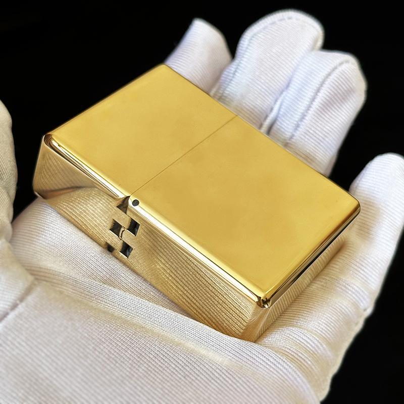 ZORRO 912 912s Brass Kerosene Lighter Windproof Heavy Armor Design