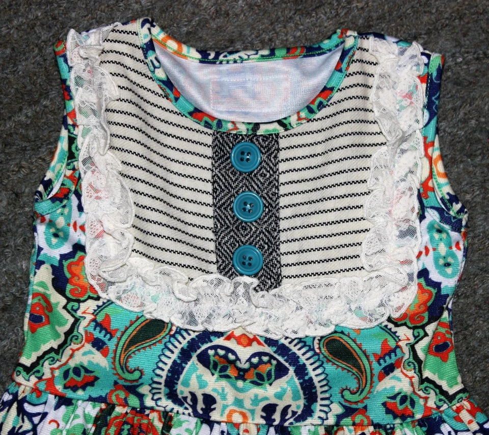 Persnickety Toddler Girls Sleeveless Dress - Size 2 - EUC — 第 2/4 张图片