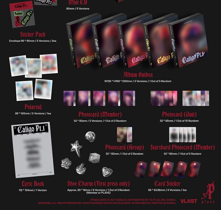 Plave Vanguard Ver. Album 5EA SET (Mini CD) / 3rd Mini Album Plave Vanguard Ver. Album 5EA SET (Mini CD) / 3rd Mini Album