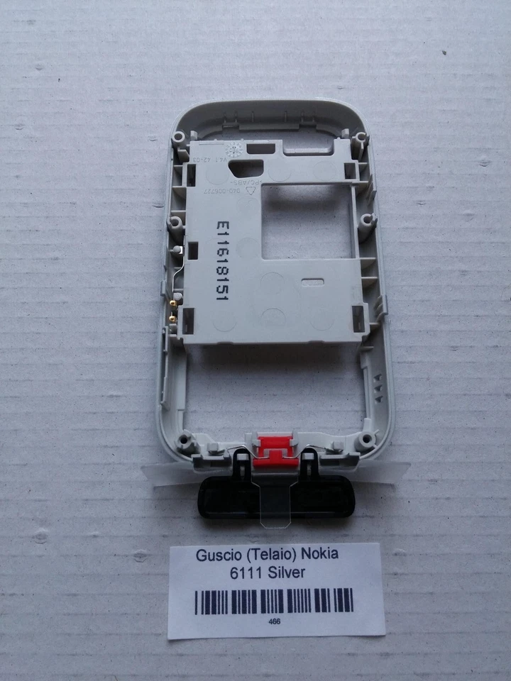 Guscio Originale Silver Argento per Nokia 6111 - Immagine 2 di 2