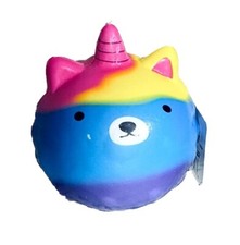Unicorn Bear Slow Rise Squishy Squeeze Stress Relief Lover 4.5 In 3 