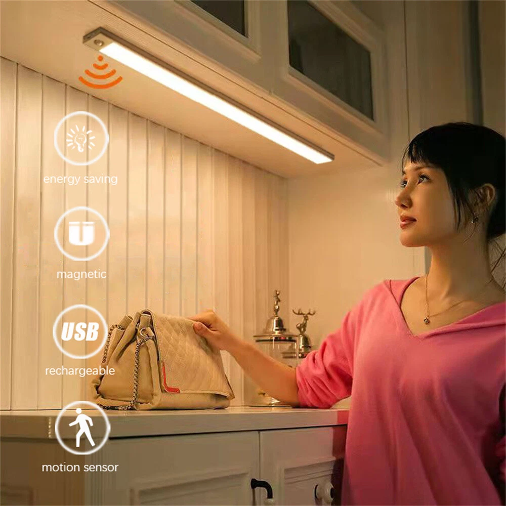 Motion sensor led light usb rechargeable online