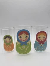 Babushkups: A Trio of Nesting Glasses
