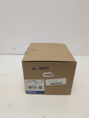 Omron CP1E-N30DR-D Programmable Controller Ver. 1.3 HW# EL16424 1002829