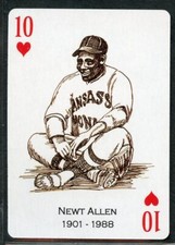 2023 Prospero Art Negro League Baseball Playing Card - Newt Allen