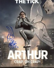 Griffin Newman "The Tick" AUTOGRAPH Signed 8x10 Photo + Sketch ACOA