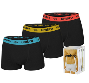 Umbro Underwear Mens Boxer Shorts Trunks Black/Blue 3 Pack 3/6/9/12 Piece |  eBay