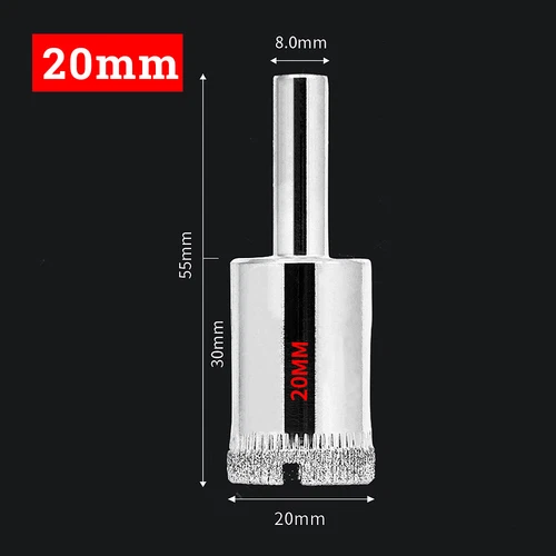 Diamantbohrer Lochbohrer 6mm-200mm Fliesenbohrer Für Glas Marmor Granit Keramik - Bild 24 von 57