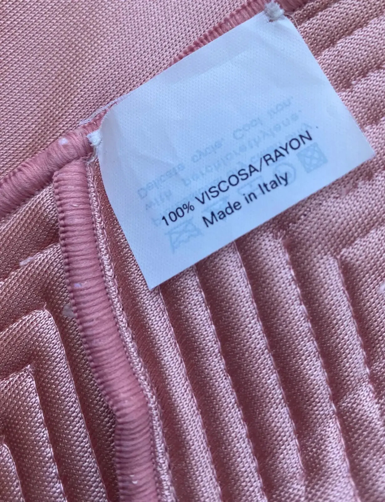 Tuta gonna Tom Ford per Yves Saint Laurent F W 2004 collezione Peach taglia L