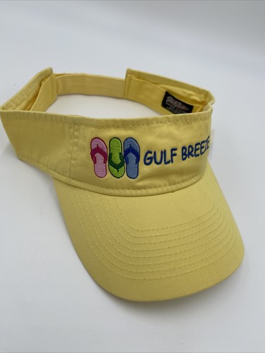 Sports Golf Breeze Yellow Sun Visor 