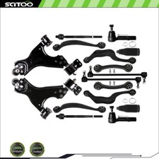 Front Control Arm w Ball Joints Suspension Tie Rod End For 2007-2016 GMC Acadia