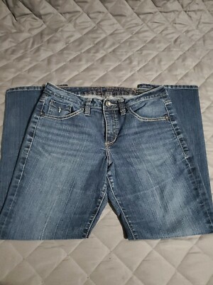 JAG Size 12p Womens Blue Jeans Mid Rise Straight Leg Stretch