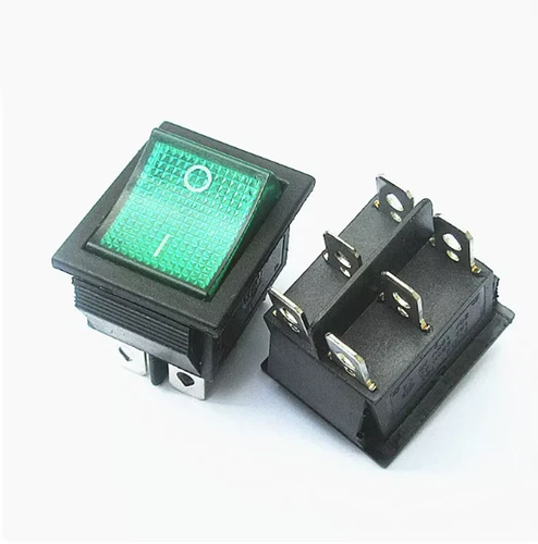 KCD4 Schiffstyp Wippschalter Schalter Reset 4/6 Pin 2/3-Position 16A 250VAC - Picture 16 of 28