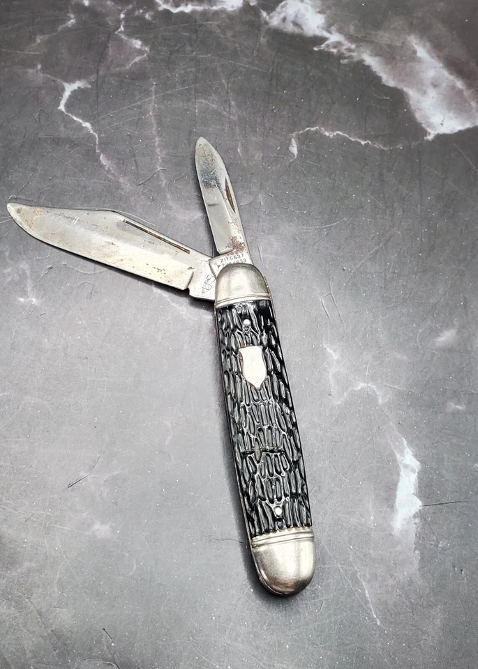 Navaja de Bolsillo Imperial 21705387 P2284833 Dos (2) Hojas Años 60 De Colección Foto 4 de 4