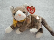 Ty Store Beanie Baby Cappuccino (BBOM) Cat New (8 Inch) MWMT 20cm Rare
