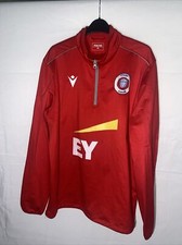Men’s XL Red macron  quarter zip team wear jacket