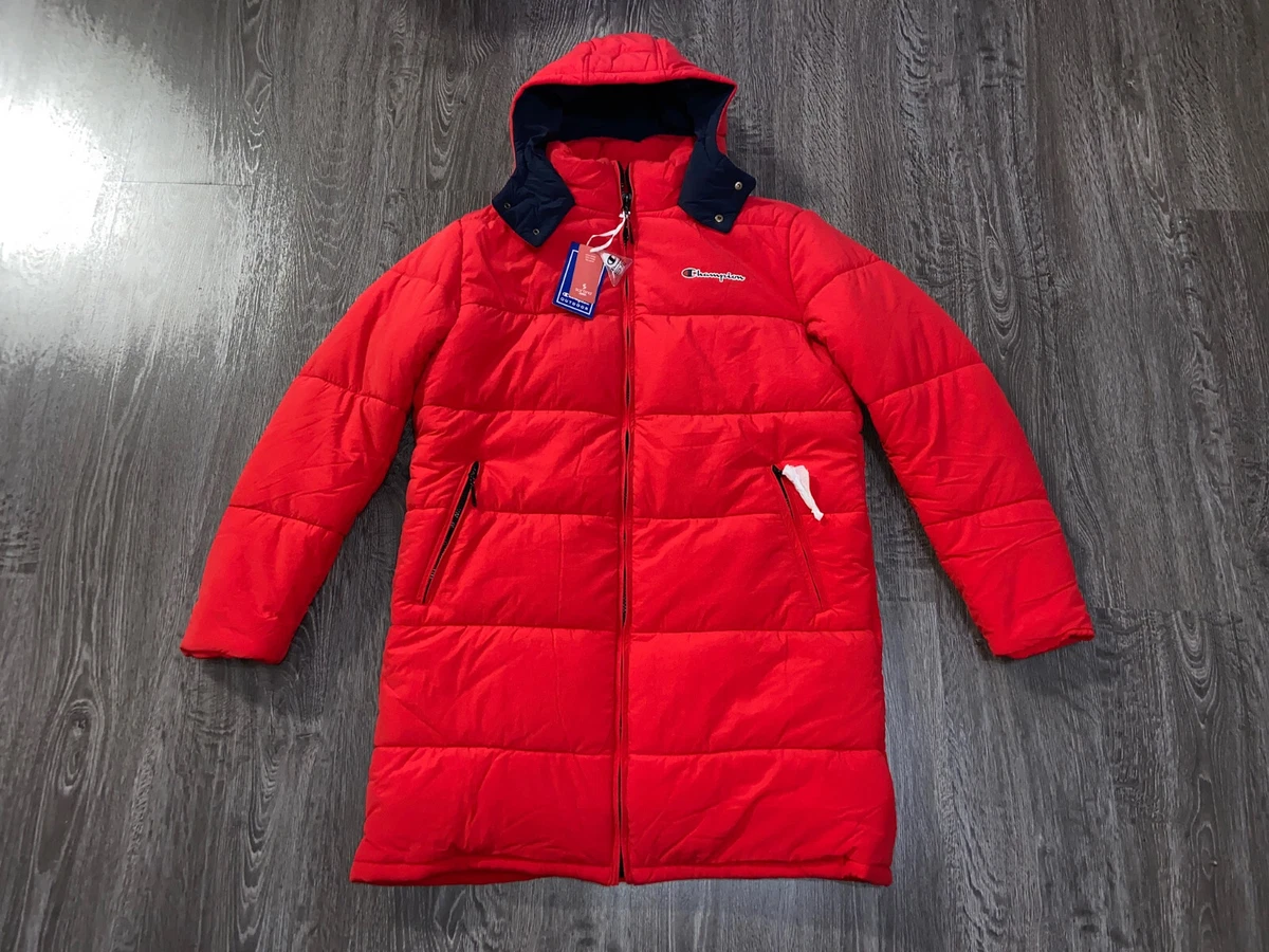 Outdoor Puffer Coat XL Tech Fill Parka Womens NEW eBay Jacket | $225 Red Champion Size