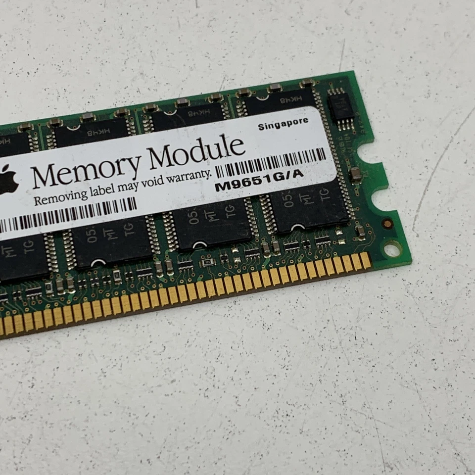 Apple M9651G/A MT8VDDT3264AG-40BG4 200535 DDR Desktop Memory Module 256MB - Image 4 of 4