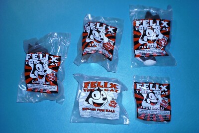 Wendy's 1997 - Felix the Cat - Lot of 5 Different MIP | eBay