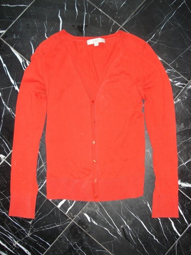 ANN TAYLOR rot beige Pailletten FLORAL CARDIGAN Pullover Oberteil M LOFT blau XS Oversized - Bild 3 von 28