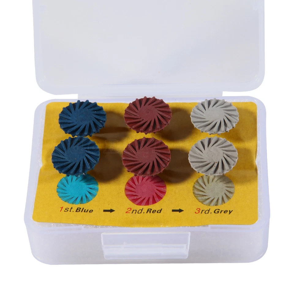 Dental Burs Composite Polishing Diamond System Kit for Low Speed Handpiece OR - Image 4 of 4