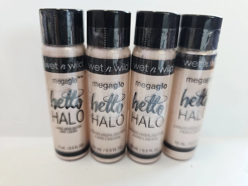 MegaGlo, Hello Halo Liquid Highlighter, 304A Halo, Goodbye, 0.5 fl oz. QTY:4 - Image 2 of 4