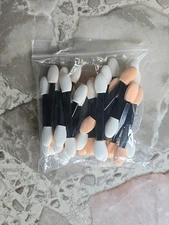 Eyeshadow Applicator Stick Set Women Double Sided Sponge