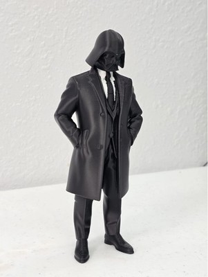 Darth Vader Big Boss Figurine   10  Tall | 3D Printed PETG Statue | Sith Lord