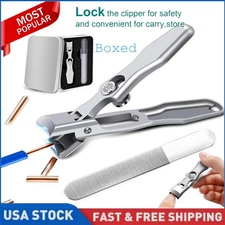 Extra Large Sharp Toe Nail Clippers Heavy Duty Hard Thick Nail Cutter Stainless