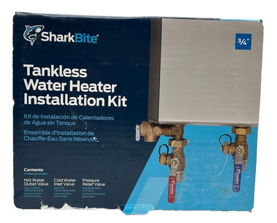 SharkBite 3/4 in. Tankless Water Heater Valves Installation Kit