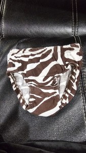 Brown Leopard Print Bloomers Underwear