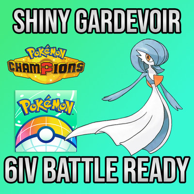 6IV SHINY Gardevoir Battle Ready  POKEMON HOME  Pokemon Champions 