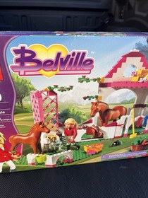 LEGO Belville Horse Stable Set 7585 New in box, Retired, Box Has Damage