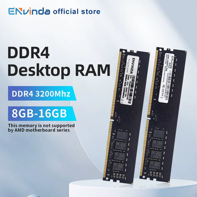 DDR4 PC RAM 8GB 3200MHz DIMM Desktop Arbeitsspeicher nur ohne AMD