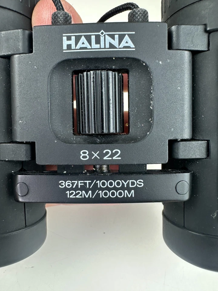 Halina Pocket Binoculars 8 X 22 With Case 367FT/1000YDS Wildlife Birding - Image 3 of 4