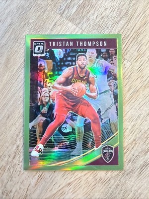Tristan Thompson 2018-19 Panini Donruss Optic Lime Green Prizm /149 #148 Cavs